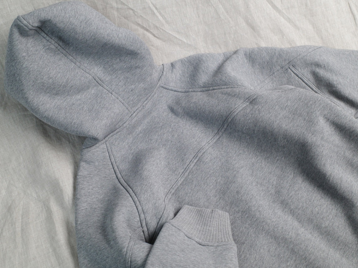 DNST 24856 Fleece-Lined Zip Hoodie
