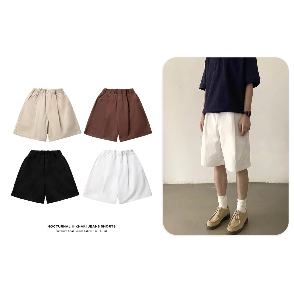 Basic Shorts SS2 NOCTURNAL Unisex for Men and Women – Local Brand, Thick Fabric, Good Elasticity
